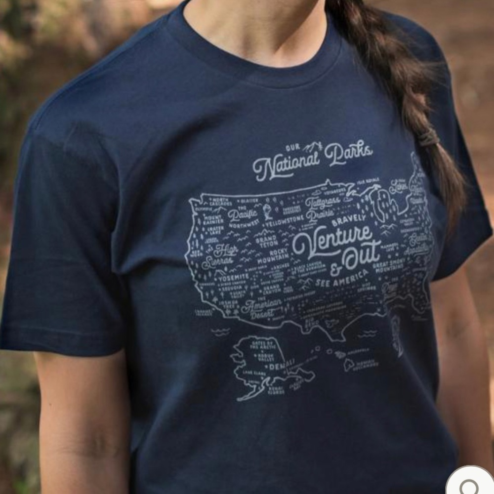 The Landmark Project our national parks t-shirt